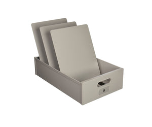 Master V-Matic 11764 Steel Posting Trays, 8" x 8" to 8.5" x 11", beige