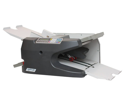 Martin Yale 2051 Smartfold Paper Folder, 15000 sheets/hour, front and side view