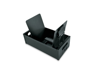 Master Card-Matic 11303 Steel Posting Tray, 6" x 9", 7" filing capacity, black