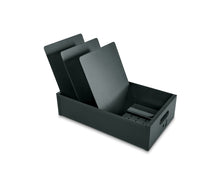 Load image into Gallery viewer, Master V-Matic 11764 Steel Posting Trays, 8&quot; x 8&quot; to 8.5&quot; x 11&quot;, black
